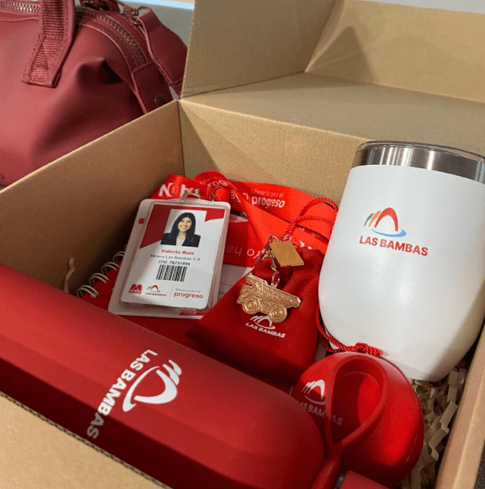 Kits de regalo personalizados para eventos corporativos